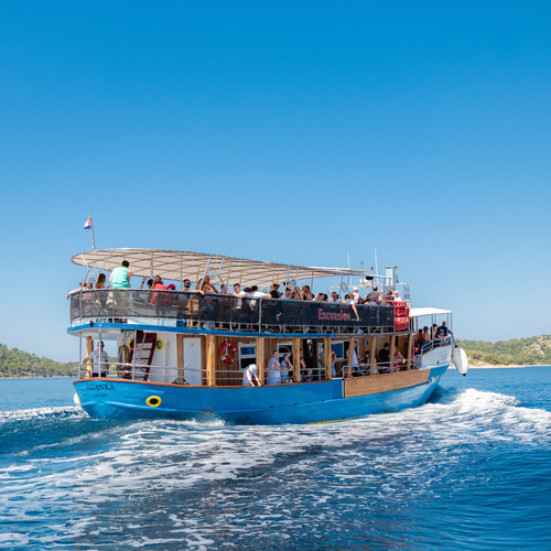 Excursion îles Zlarin et Prvić